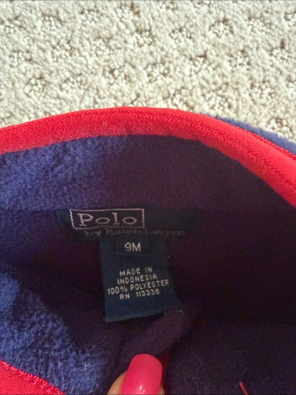 Ralph Lauren soft navy